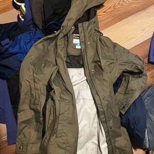 Columbia Forest Green Omni-Tech Jacket